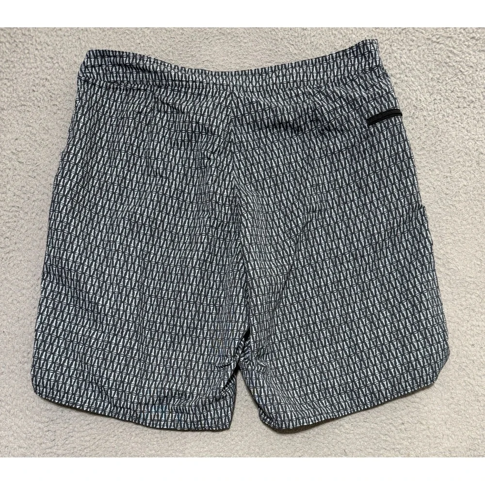Patagonia Mens Wavefarer Drawstring Nylon Board Shorts Size 34 All Over Print
